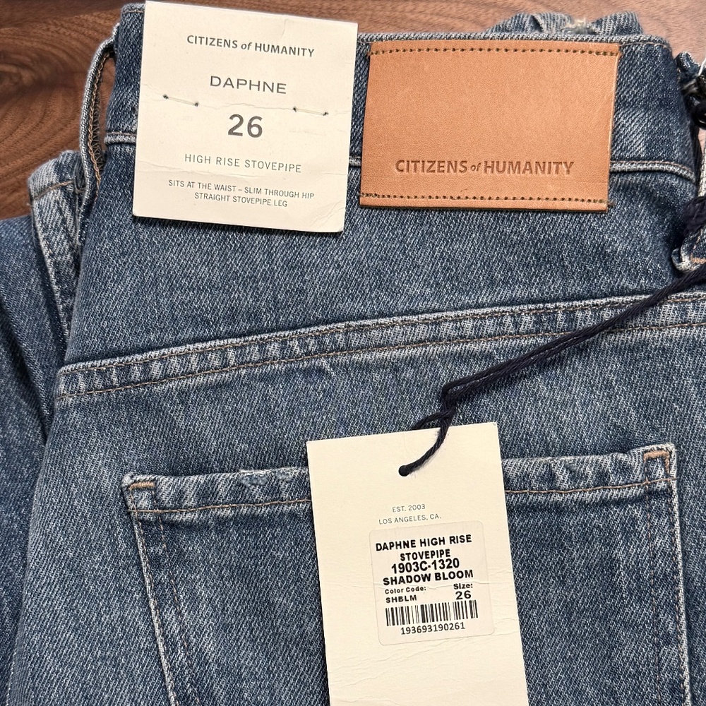 LAST CHANCE! Citizens of Humanity Daphne Jeans NWT